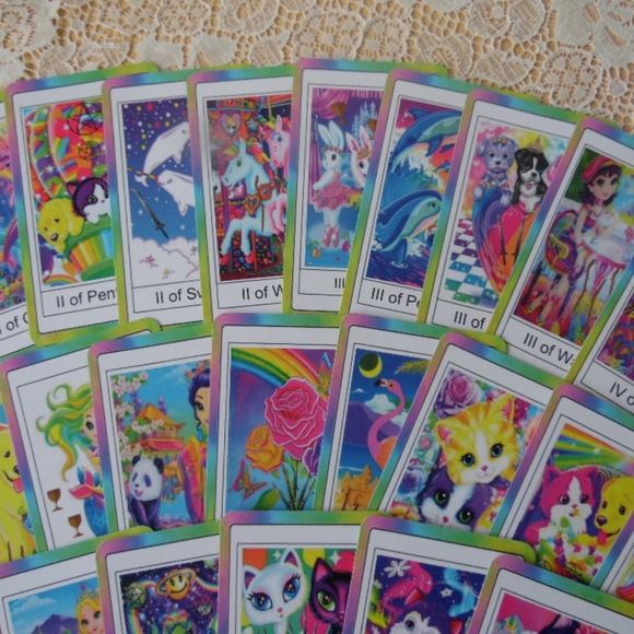 Other - Lisa Frank Inspired Tarot Deck FULL Deck!